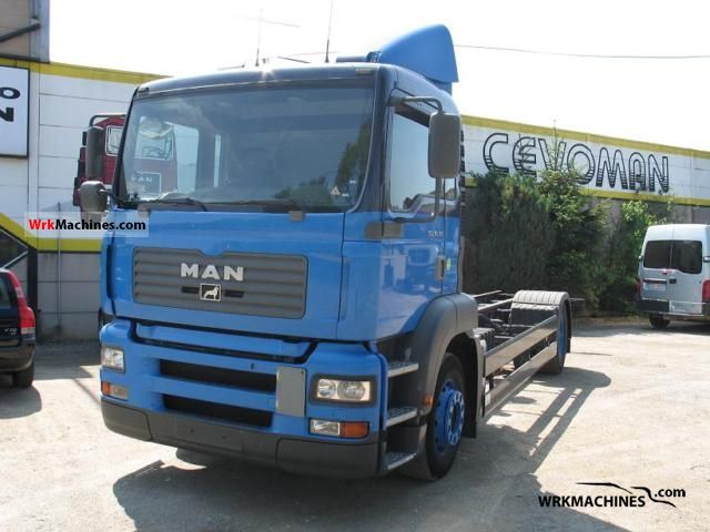 2003 MAN TGA 18.310 Truck over 7.5t Chassis photo