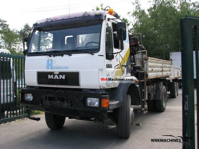 1996 MAN M 2000 L 18.264 Truck over 7.5t Tipper photo