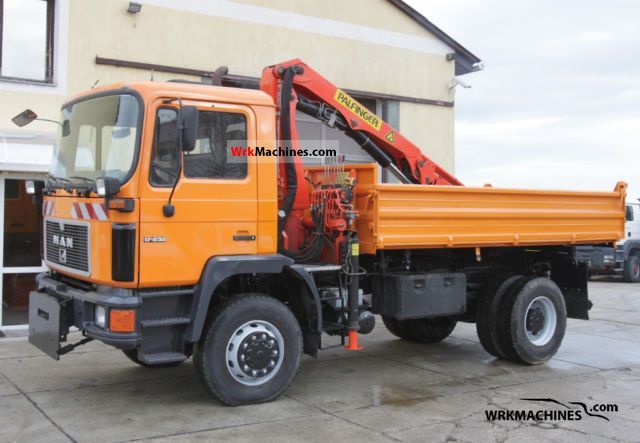1995 MAN M 90 17.222 Truck over 7.5t Three-sided Tipper photo