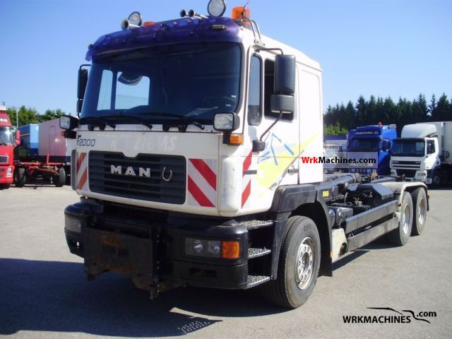 1999 MAN F 2000 27.403 Truck over 7.5t Roll-off tipper photo