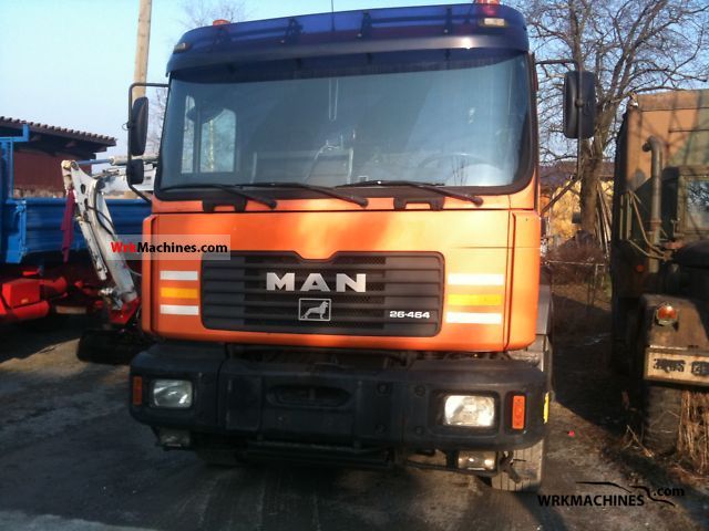 2000 MAN LION´S STAR 464 Truck over 7.5t Roll-off tipper photo