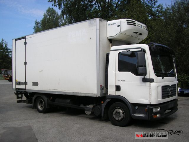 2007 MAN TGL 7.180 Van or truck up to 7.5t Refrigerator body photo
