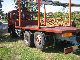 1992 MAN F 90 25.322 Truck over 7.5t Timber carrier photo 3