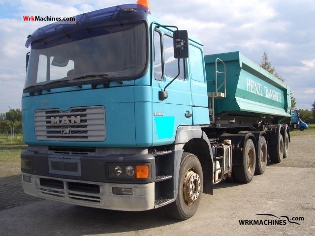 2000 MAN LION´S STAR 464 Semi-trailer truck Heavy load photo