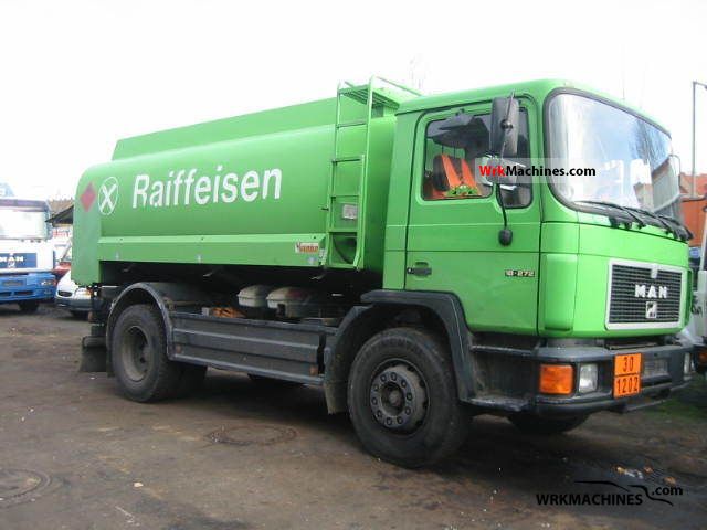 1992 MAN M 90 18.272 Truck over 7.5t Tank truck photo
