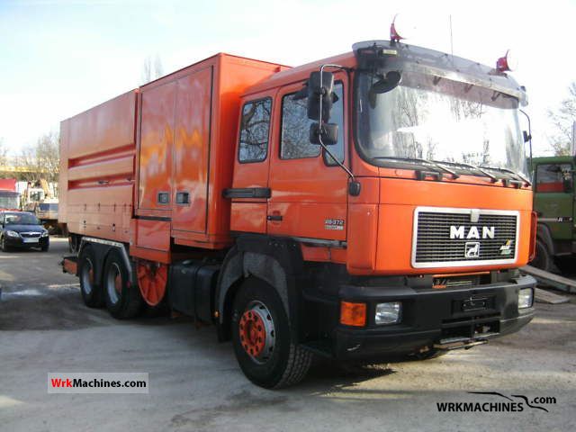 1996 MAN F 90 26.372 Truck over 7.5t Vacuum and pressure vehicle photo