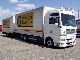 2003 MAN LION´S COACH 413 Truck over 7.5t Stake body and tarpaulin photo 1