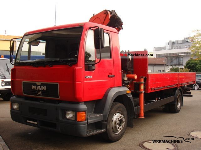 1999 MAN M 2000 L 14.163 Truck over 7.5t Stake body photo
