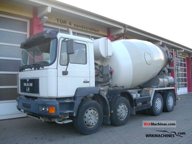 1996 MAN F 2000 32.343 Truck over 7.5t Cement mixer photo