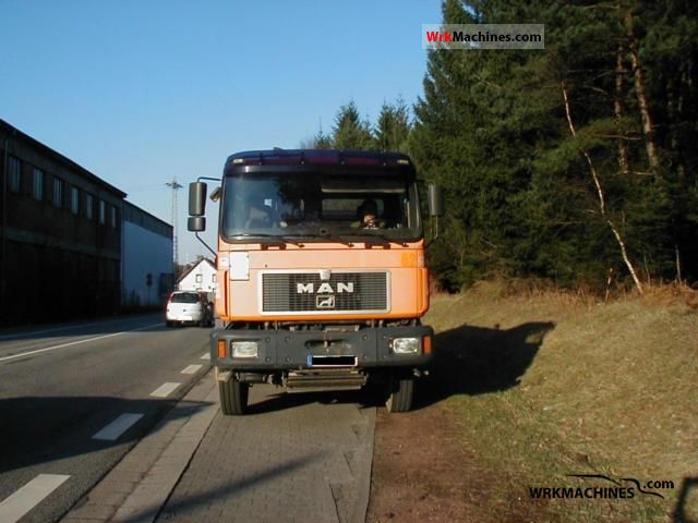 1998 MAN F 2000 27.403 Truck over 7.5t Three-sided Tipper photo