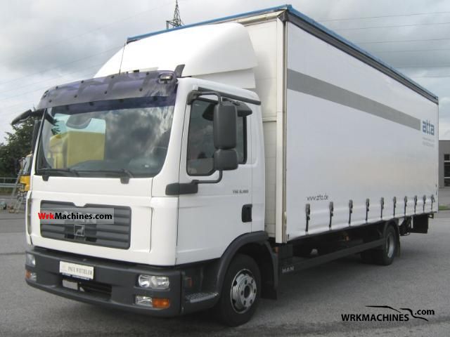 2008 MAN TGL 8.180 Van or truck up to 7.5t Stake body photo