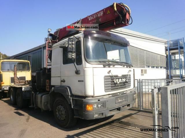 2000 MAN LION´S STAR 464 Truck over 7.5t Timber carrier photo