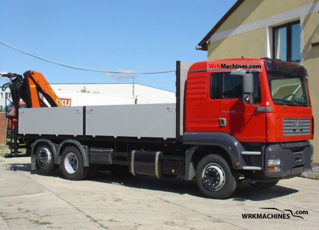 2003 MAN TGA 26.413 Truck over 7.5t Truck-mounted crane photo