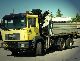 2000 MAN LION´S STAR 414 Truck over 7.5t Three-sided Tipper photo 3
