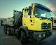 2000 MAN LION´S STAR 414 Truck over 7.5t Three-sided Tipper photo 4