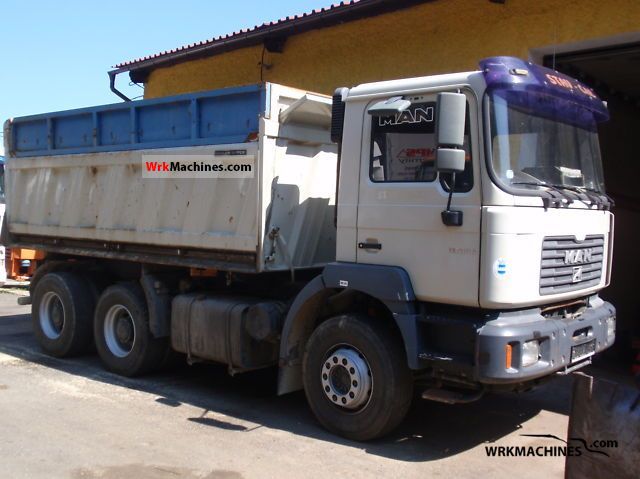 2001 MAN LION´S STAR 414 Truck over 7.5t Three-sided Tipper photo