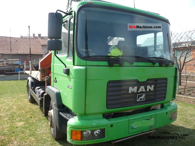 2000 MAN M 2000 M 14.224 MLC Truck over 7.5t Roll-off tipper photo