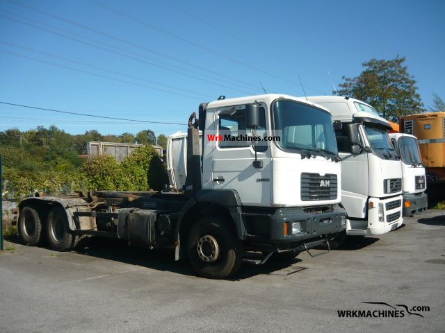 2002 MAN LION´S COACH 414 Truck over 7.5t Roll-off tipper photo
