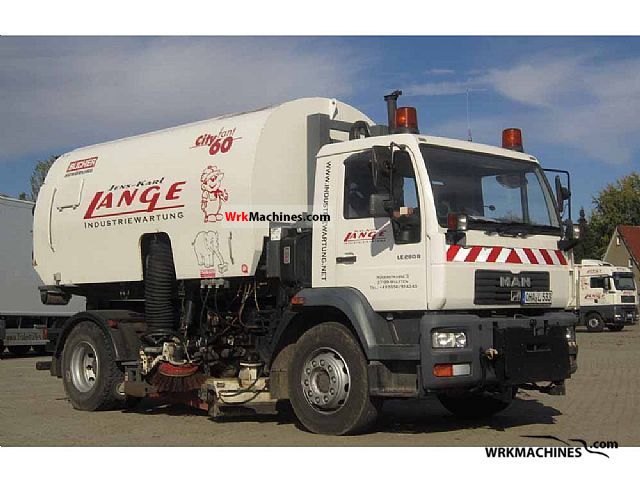 2001 MAN M 2000 L 280 Truck over 7.5t Roll-off tipper photo