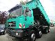 2001 MAN LION´S STAR 464 Truck over 7.5t Three-sided Tipper photo 10