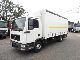 2010 MAN EM 222 Truck over 7.5t Stake body and tarpaulin photo 1