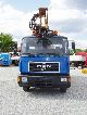 1996 MAN F 90 26.342 DF Truck over 7.5t Truck-mounted crane photo 1