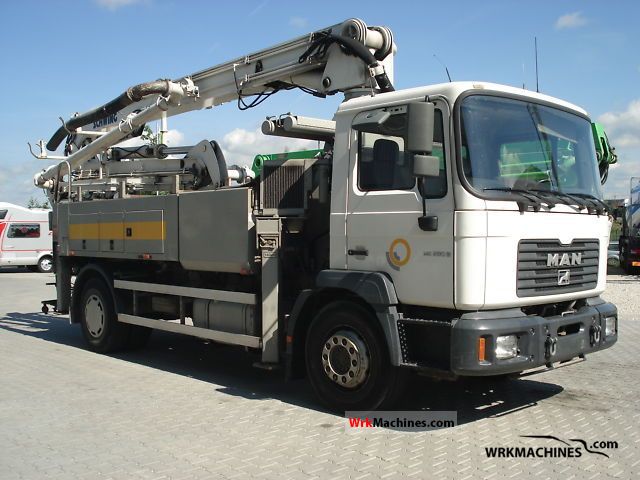 2001 MAN M 2000 L 280 Truck over 7.5t Concrete Pump photo