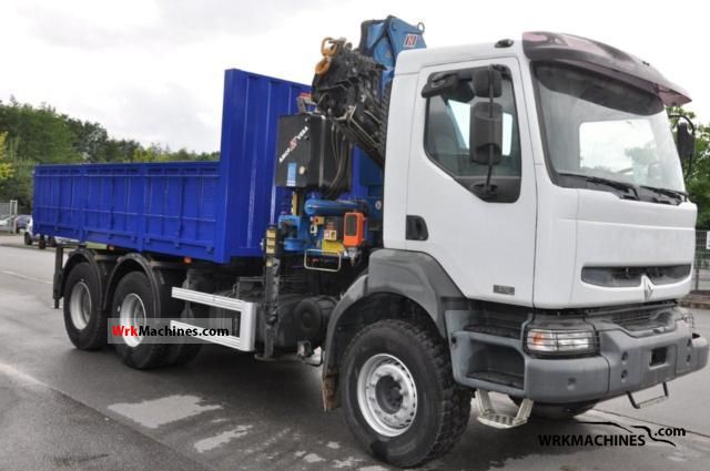 2006 RENAULT Kerax 370.26 Truck over 7.5t Truck-mounted crane photo