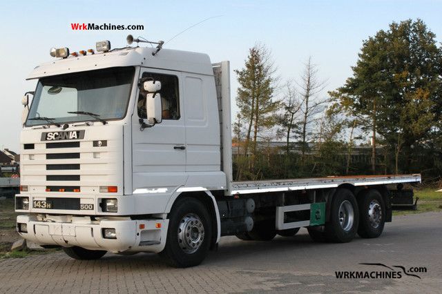 1992 SCANIA P,G,R,T - series 500 Truck over 7.5t Stake body photo