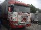 1999 SCANIA P,G,R,T - series 340 Truck over 7.5t Stake body and tarpaulin photo 2