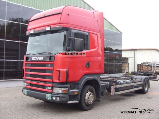 2000 SCANIA 4 - series 114 L/340 Truck over 7.5t Swap chassis photo
