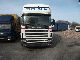 2002 SCANIA P,G,R,T - series 300 Truck over 7.5t Stake body and tarpaulin photo 1