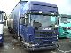 2000 SCANIA P,G,R,T - series 380 Truck over 7.5t Stake body and tarpaulin photo 1