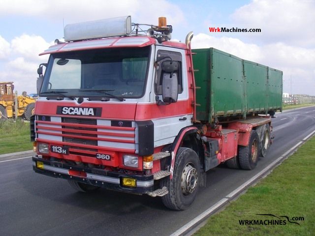 1996 SCANIA 3 - series bus 113 Truck over 7.5t Three-sided Tipper photo