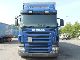 2005 SCANIA P,G,R,T - series R 340 Truck over 7.5t Stake body and tarpaulin photo 1