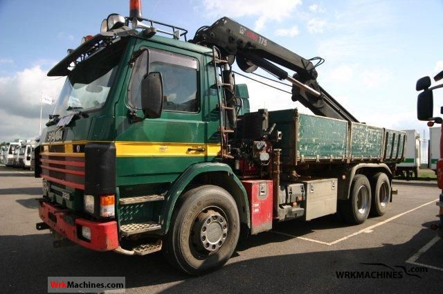 1996 SCANIA 3 - series bus 113 Truck over 7.5t Tipper photo