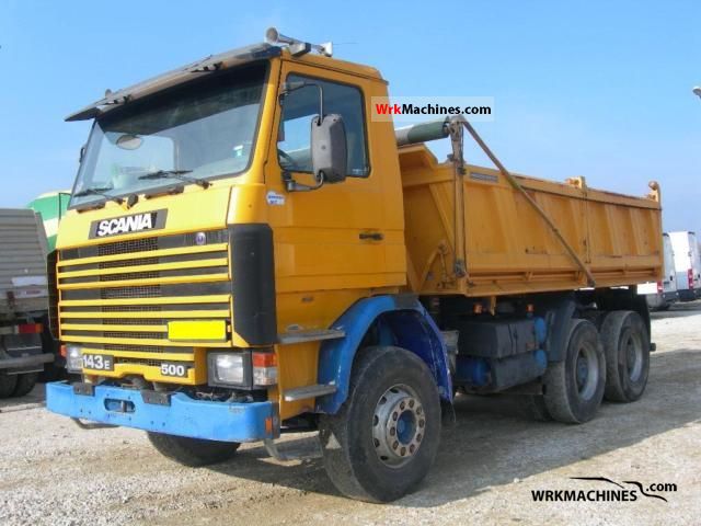 1995 SCANIA P,G,R,T - series 500 Truck over 7.5t Tipper photo