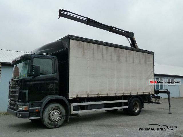 2002 SCANIA 4 - series 94 G/230 Truck over 7.5t Stake body photo
