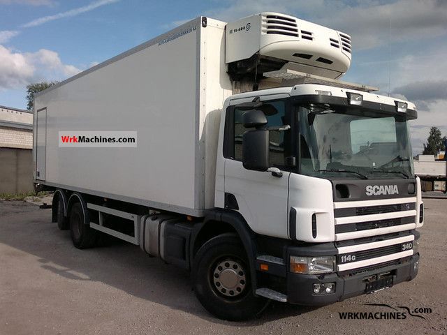 2001 SCANIA P,G,R,T - series 340 Truck over 7.5t Refrigerator body photo