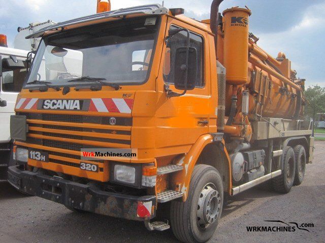 1993 SCANIA 3 - series bus 113 Truck over 7.5t Vacuum and pressure vehicle photo
