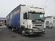 2004 SCANIA P,G,R,T - series 340 Truck over 7.5t Stake body and tarpaulin photo 1