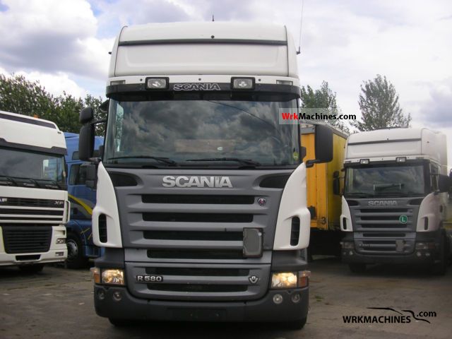 2004 SCANIA P,G,R,T - series R 580 Semi-trailer truck Standard tractor/trailer unit photo