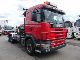 2000 SCANIA 4 - series 124 G/ 420 Truck over 7.5t Roll-off tipper photo 6