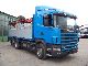 2002 SCANIA 4 - series 124 L/420 Truck over 7.5t Truck-mounted crane photo 1