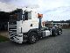 2004 SCANIA 4 - series 124 L/420 Truck over 7.5t Roll-off tipper photo 3