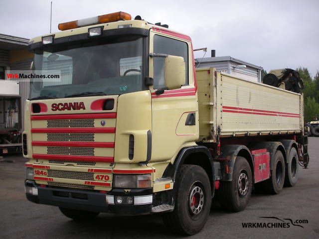 2003 SCANIA P,G,R,T - series 470 Truck over 7.5t Tipper photo