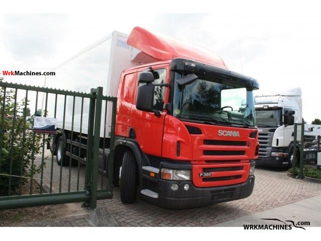 2006 SCANIA P,G,R,T - series P 380 Truck over 7.5t Refrigerator body photo
