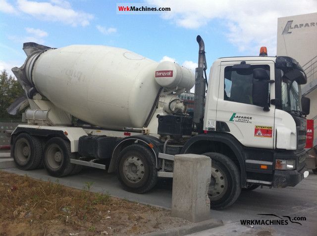 2006 SCANIA P,G,R,T - series P 380 Truck over 7.5t Cement mixer photo