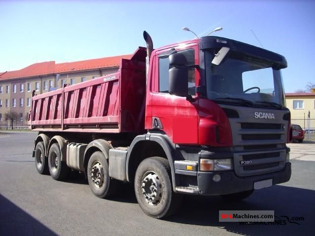 2007 SCANIA P,G,R,T - series P 380 Truck over 7.5t Tipper photo