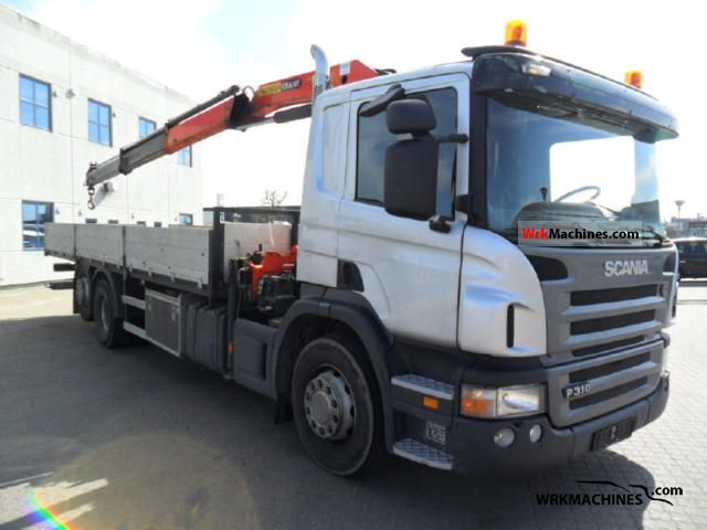 2006 SCANIA P,G,R,T - series P 310 Truck over 7.5t Truck-mounted crane photo